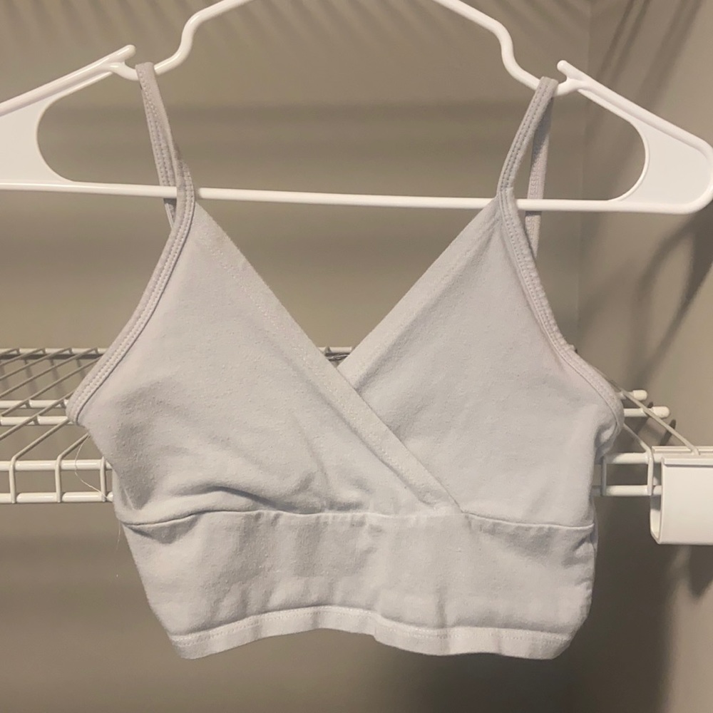 Brandy Melville baby blue crop tank. One size